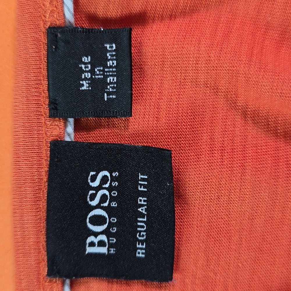 πBoss "Sassari 13" Crew Neck Round Collar Long Sleeve Shirt π - Picture 9 of 10